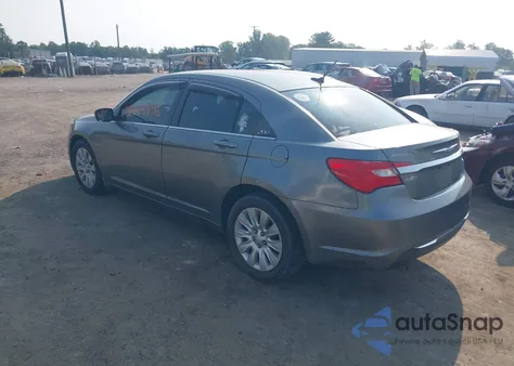 2013 Chrysler 200 Lx из США, поврежденный, VIN 1C3CCBAG5DN724419